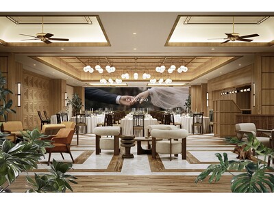 ナチュラルモダンな空間で叶える大人ウェディング　結婚式場ベルヴィ武蔵野　披露宴会場『THE-LIGNA(...