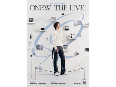 SHINee ONEW(オンユ)、2026年日本コンサート開催決定！