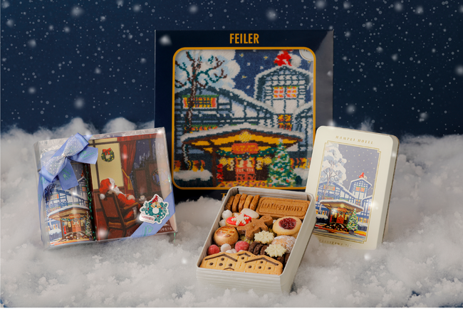 【万平ホテル】伝統と遊び心を込めたクリスマスの贈り物「クリスマス期間限定ショップアイテム3種」を発売