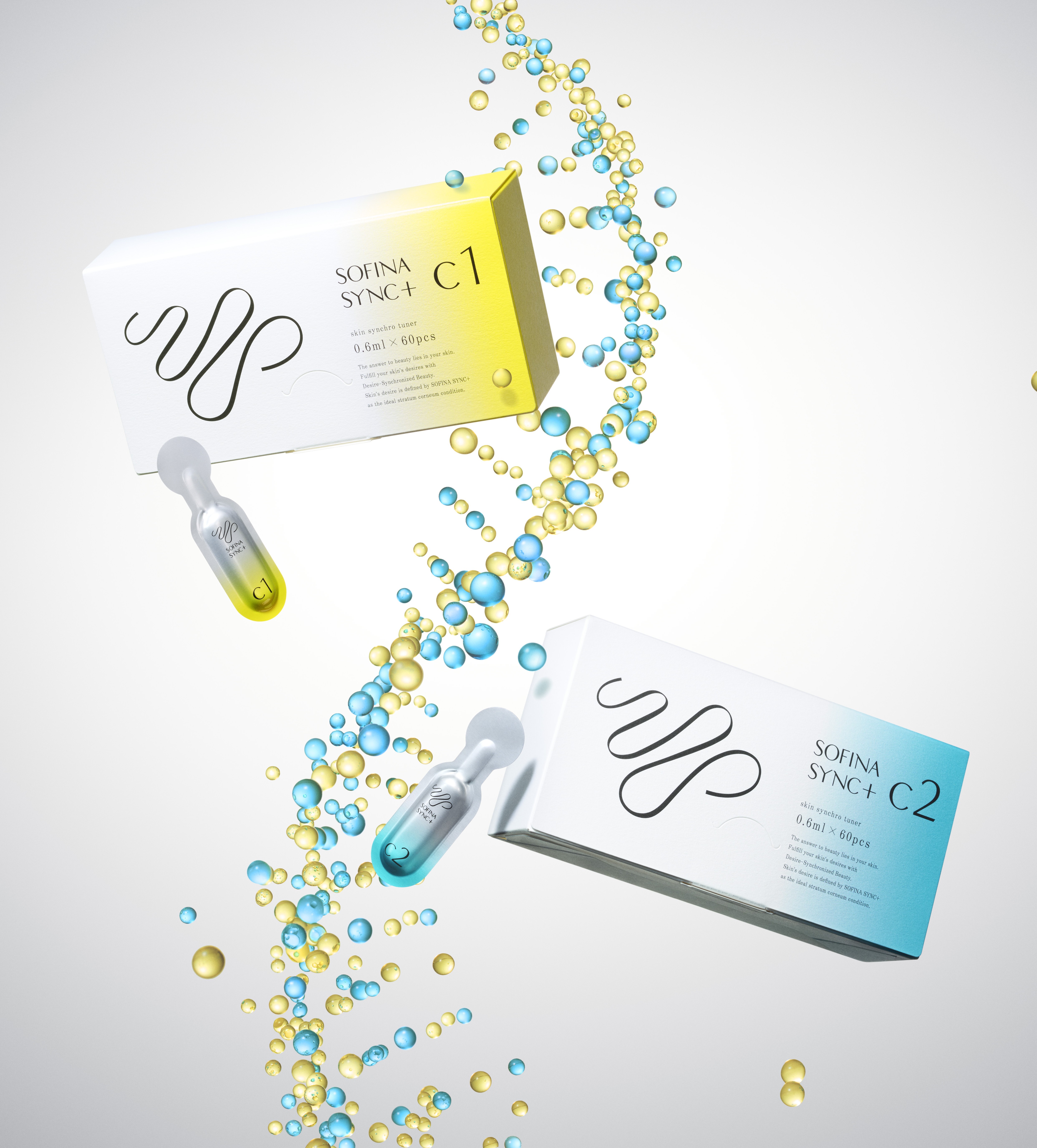 「SOFINA」の次世代スキンケアブランド「SOFINA SYNC＋（ソフィーナ シンクプラス）」誕生