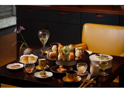 パーク ハイアット 京都 「ザ リビングルーム」短くも美しい京の初夏を六つの季語で綴る、初夏のアフタヌーンティー