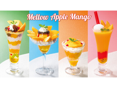 スムージーが初登場！マンゴーの濃厚な香りと甘みを楽しむ夏期限定デザート『Mellow Apple Man...