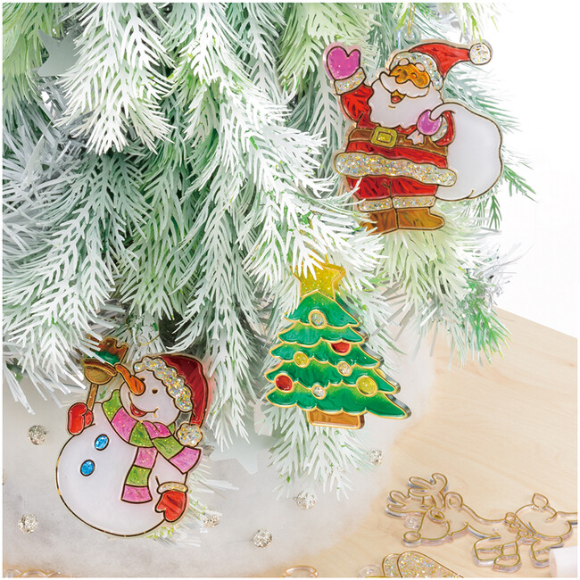 クリアカラー絵の具「グラスデコ クリスマスオーナメントセット」限定発売