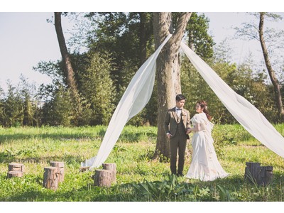 自然環境や健康に配慮した、今までになかった結婚式【オーガニックウェディング】5月31日より開始しました