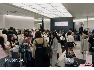MATIN KIM渋谷店、オープンから4日で4000人が来店。MUSINSAによる日本初の店舗が好調スタート！