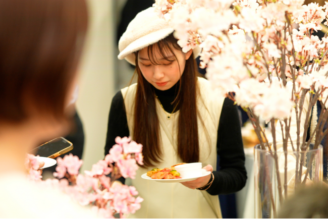 「室内お花見」の法人利用が前年比4倍に急増。オフィスに桜が届く福利厚生の新定番