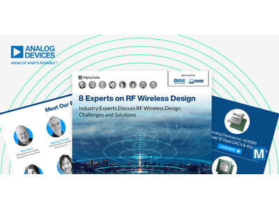 マウザー・エレクトロニクスとAnalog Devicesは、RF無線設計の専門的な視点を新しい電子書籍で提供
