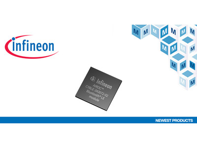 マウザー、 InfineonのAIROC(TM) CYW20835 Bluetooth(R)LEモジュールの取扱いを開始