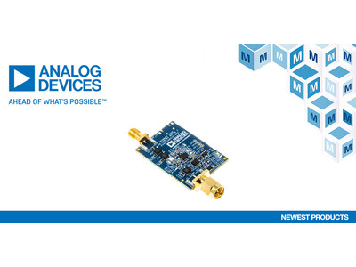 マウザー、Analog Devicesの「CN0534 5.8GHz RF LNAレシーバリファレンス設計」の取り扱いを開始