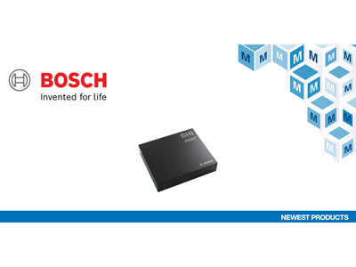 マウザー、Boschの「BHI260AP フィットネストラッキング用自己学習型AIスマートセンサー」の取り扱いを開始
