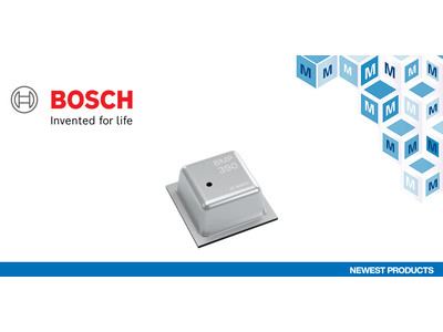 マウザー、Boschの「BMP390気圧センサ」の取り扱いを開始