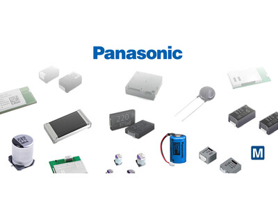 マウザー、Panasonicの最新モジュール/コンデンサ/リレーの取り扱いを開始