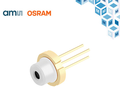 マウザー、ams OSRAMの「金属Can(R) TO56 PLT5 522FA_Pグリーン・レーザー・ダイオード」の取り扱いを開始