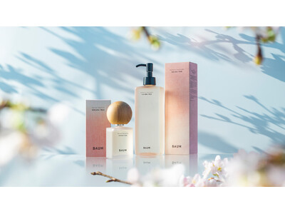 BAUM、「サクラツリー」オードトワレとハンドウォッシュが数量限定で登場