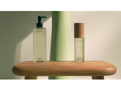 BAUM、HINOKI FORESTの香り、ハンドウォッシュとルームスプレーを定番香調として発売。