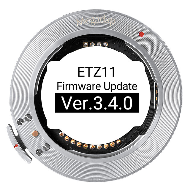 Megadap ETZ11 t@[EFAAbvf[gFVer.3.4.0J