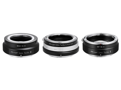 中一光学 フォーカルレデューサーアダプター Lens Turbo II ニコンZシリーズ ３種 発売