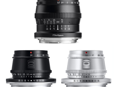 TTArtisan、キヤノンRFマウントのAPS-C用レンズ「35mm f/1.4C」「50mm f/1.2C」発売