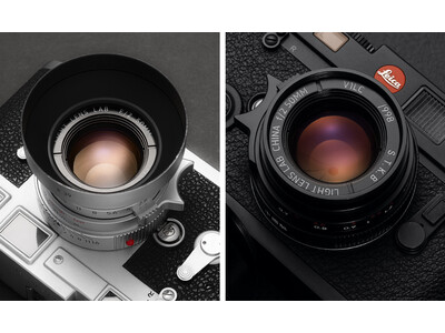 LIGHT LENS LAB M 50mm f/2 シルバーとブラックペイント 発売