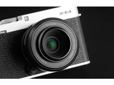 富士フイルムX用の小型軽量レンズ「銘匠光学 TTArtisan AF 27mm f/2.8 ブラック」発売