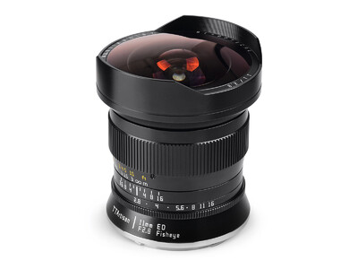 フルサイズ対応の対角魚眼レンズ「TTArtisan 11mm f/2.8 Fisheye」に