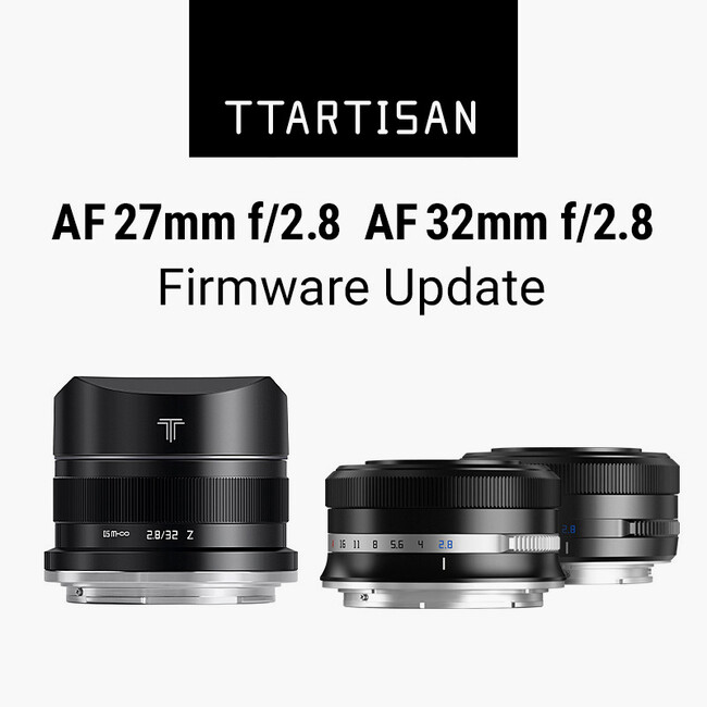 TTArtisan AF 27mm f/2.8AAF 32mm f/2.8 t@[EFAAbvf[g J