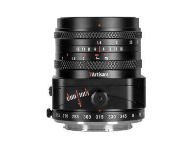 七工匠 7Artisans Tilt-Shift 50mm F1.4 ティルト&シフト APS-C 発売