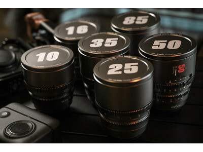 七工匠 7Artisans HOPE Prime シリーズ 10/16/25/35/50/85mm T2.1 Super35mm シネマレンズ 販売開始