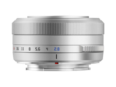 銘匠光学 TTArtisan AF 27mm f/2.8 富士フイルムXマウント シルバー 販売開始