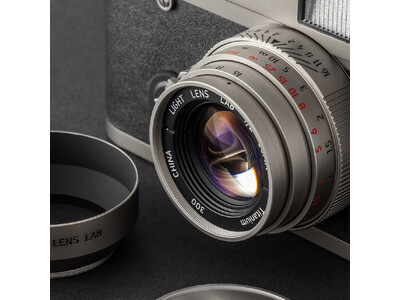 【世界限定300本】LIGHT LENS LAB M 50mm f/2 'Titanium Edition' 販売開始