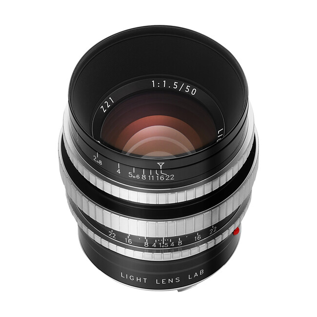 yE600{zLIGHT LENS LAB M 50mm f/1.5 Z21 sAmubN ̔Jn