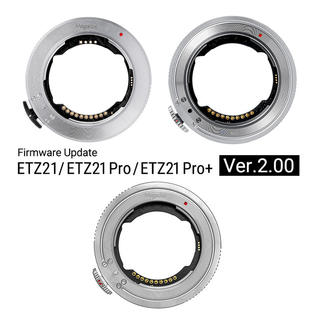 Megadap ETZ21/ETZ21 Pro/ETZ21 Pro+ t@[EFAAbvf[gFVer.2.00 J