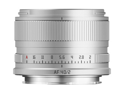 �������w TTArtisan AF 40mm f/2 �V���o�[ �̔��J�n