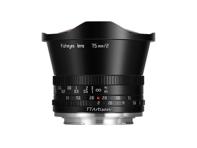 銘匠光学 TTArtisan 7.5mm f/2 C Fisheye 単焦点 魚眼レンズ 発売
