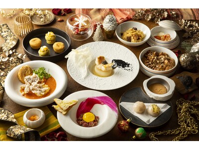 ココロときめくクリスマスはキンプトン新宿東京でアジア各国の美食体験を満喫！「ディストリクト クリスマスディナーコース」11月1 日より販売開始