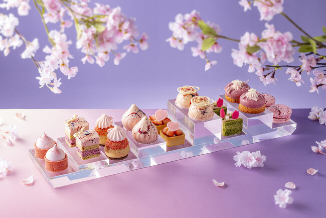ハッピー #Ohanami タイムで春を感じて！晴れの日も雨の日も、あなただけのお花見を。すべてに桜を纏った桜スイーツパーティ キンプトン #Ohanami桜アフタヌーンティー