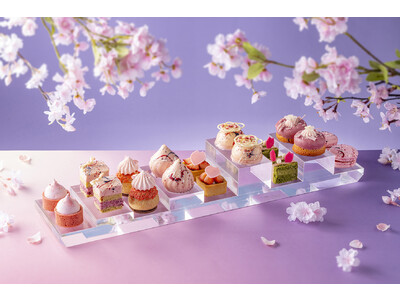 ハッピー #Ohanami タイムで春を感じて！晴れの日も雨の日も、あなただけのお花見を。すべてに桜を纏った桜スイーツパーティ キンプトン #Ohanami桜アフタヌーンティー