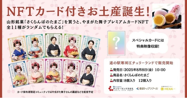 「やまがた舞子プレミアムカードNFT」 を発行します