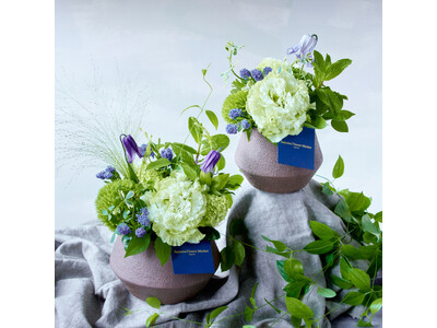 環境月間の6月より、日本初上陸のサステナブルな新素材の花器を全国の青山フラワーマーケットで展開