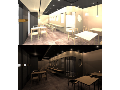 姫路駅前地下街に昼は喫茶店、夜はビストロ酒場の新店舗 「喫茶ラヴリ / YORU NO MARUMASA」3月20日オープン