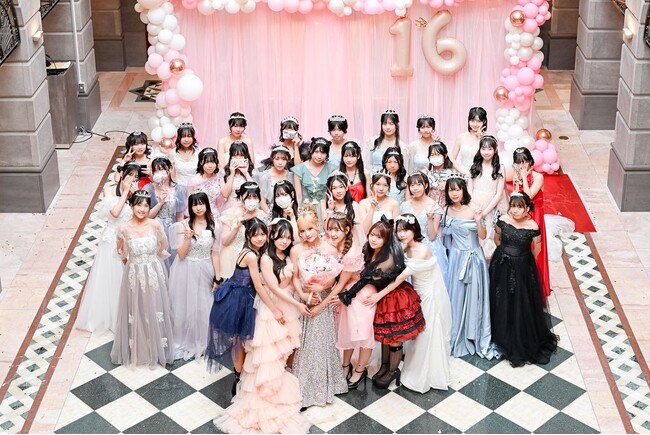 いま日本で話題のバースデーパーティー進化版！10代の女子会イベント『sweet16party2025』ドレスパーティーが群馬県前橋市で開催！