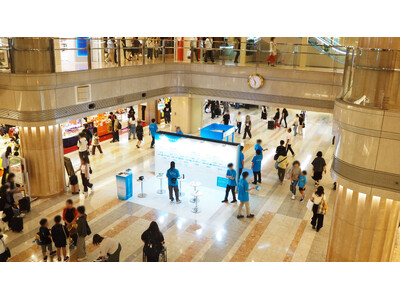 羽田空港でヨメテル体験イベント「読める電話ボックス」開催。期間中は423名が体験