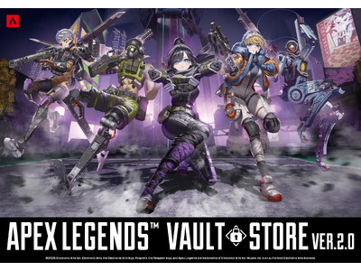 美麗な描き起こしイラストのグッズが勢揃い！「APEX LEGENDS(TM) VALT STORE」がパワーアップしてロフトで開催決定！