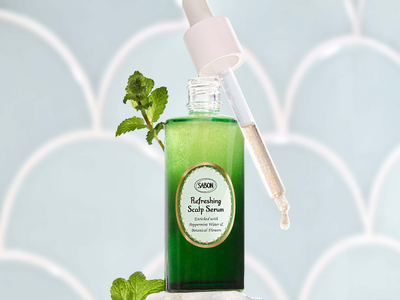 SABONの大人気スカルプケアから、涼感トリートメント美容液が数量限定発売。