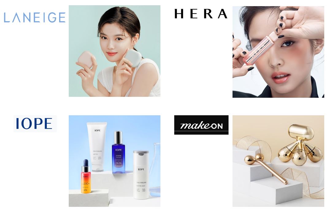 韓国を代表するコスメ・美容グループ企業アモーレパシフィック「LANEIGE」 「HERA」 「IOPE」 「MAKEON」の人気4ブランド Amazon 公式ショップを開設 | 美ST ONLINE