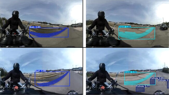 二輪車事故の低減へ　路面上の危険物検出手法の汎用性を検証　Journal of Digital Life に大阪経済大学・井上晴可准教授らが論文発表