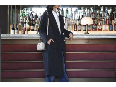 【A|X アルマーニ エクスチェンジ】レディスコートの新作が店頭に！サステナブルな素材を用いたアイテムもラインナップ