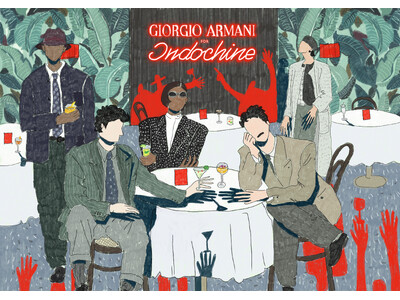 【ジョルジオ アルマーニ】エンポリオ アルマーニ リストランテ（ミラノ）にて、ニューヨークの名店 “Indochine（インドシン）” 初のポップアップを開催