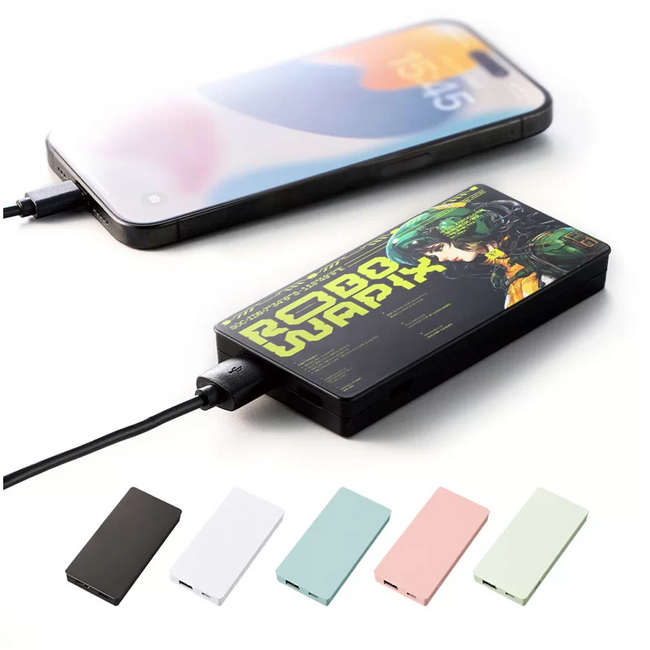 プレスリリース「ME-Qの「モバイルチャージャーコンパクト」が新登場！フルカラー印刷＆選べるカラーで1個から激安作成！（2025.5.21）」のイメージ画像