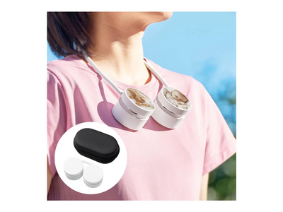 ME-Qの折りたたみネックUSBファンが新登場！名入れ＆フルカラー印刷で1個から作成可能！（2025/06/26）